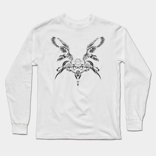 Noel Vermillion Emblem Long Sleeve T-Shirt